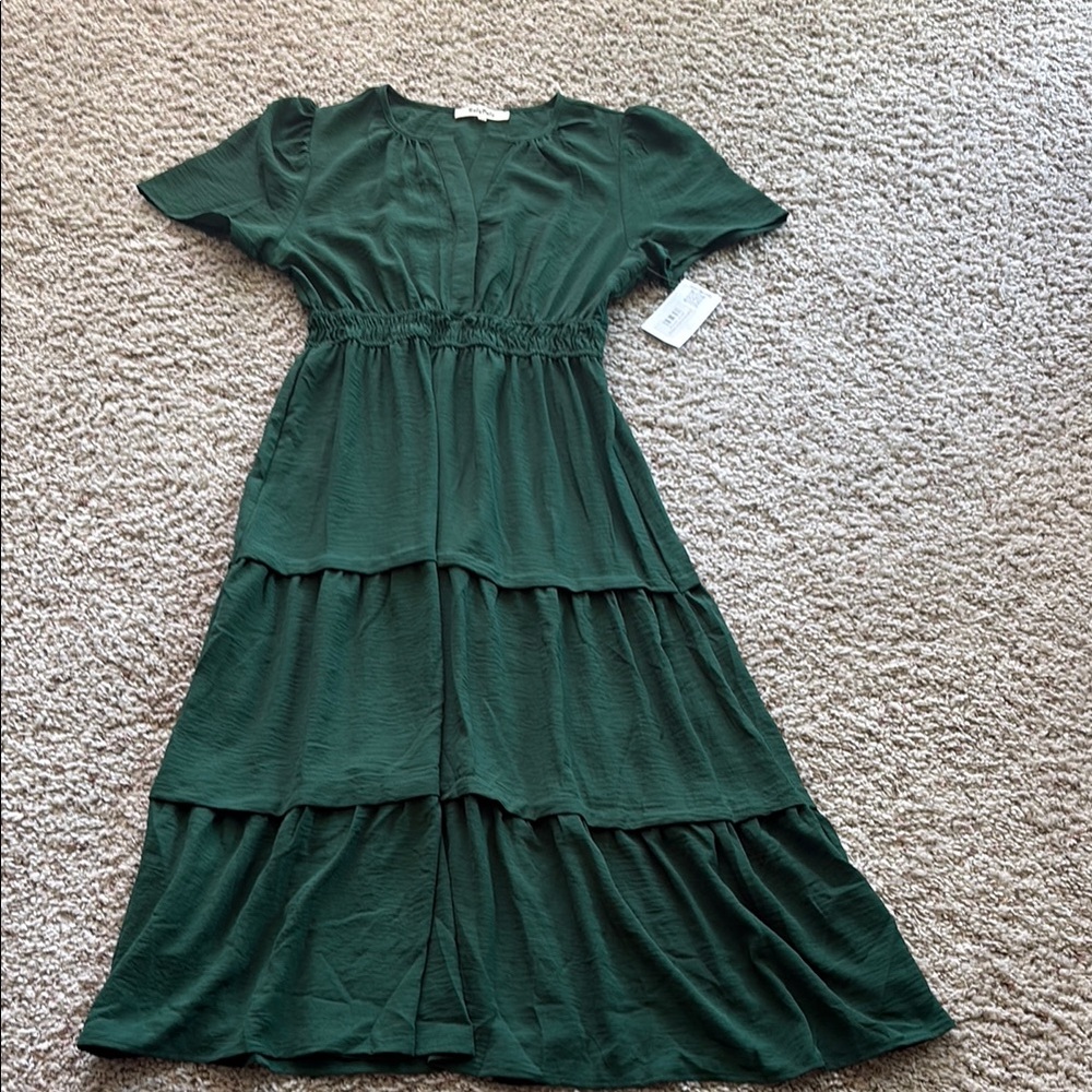 Green dress